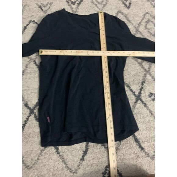 Nice David Archy V Neck Long Sleeve T Shirt Mens Slim black Size Large GOOD cond - Picture 5 of 5